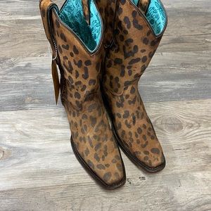 Corral Leather Boots Size 8M